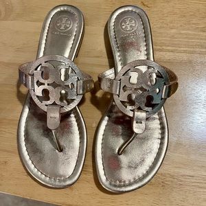 Tory Burch Rose Gold 8M Sandals